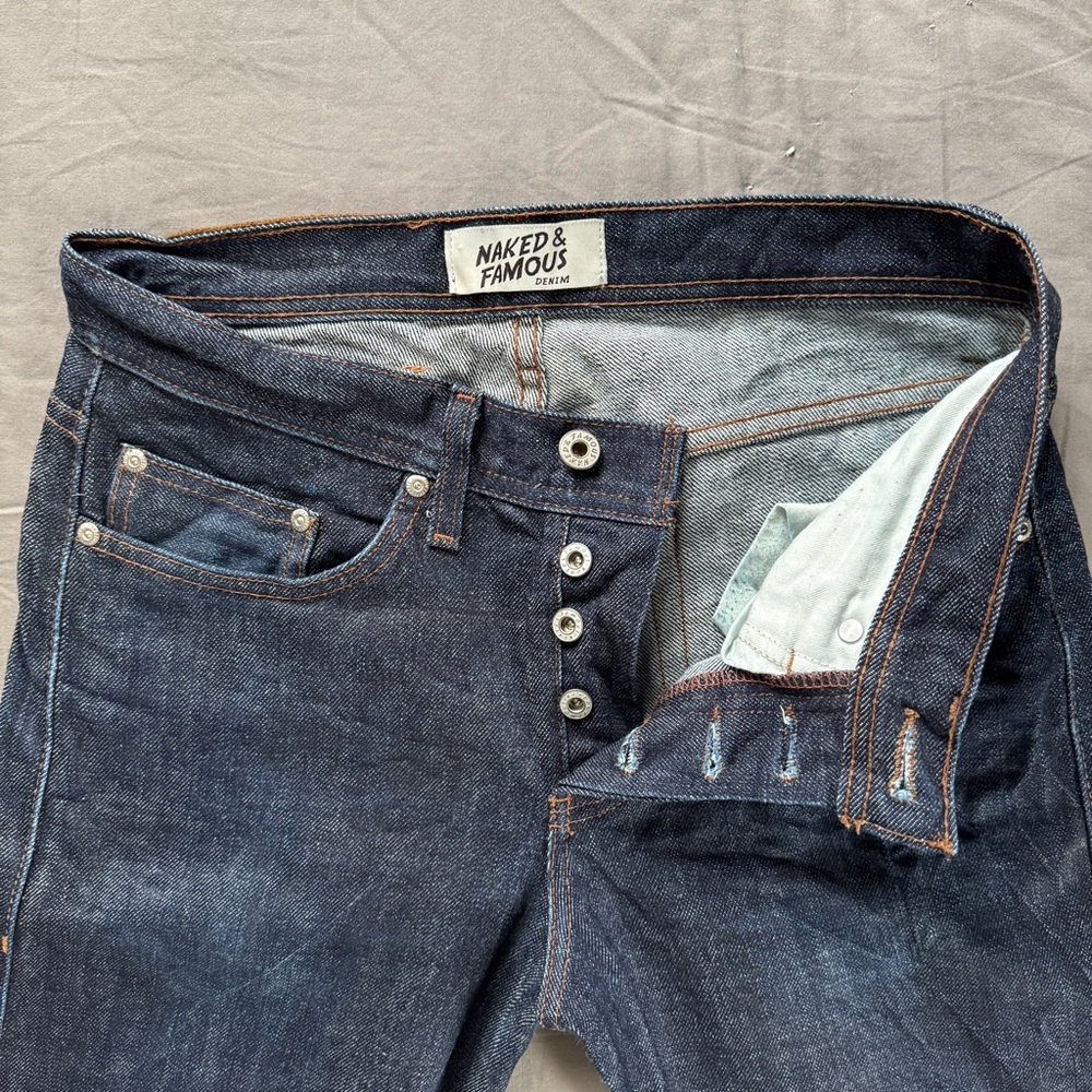 Naked and Famous Selvaged Denim